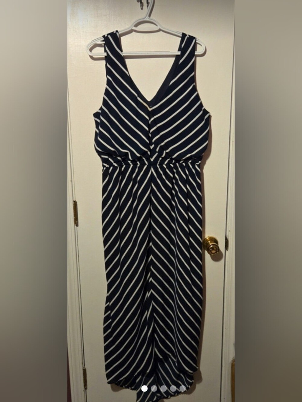 1x High low stripped Dress